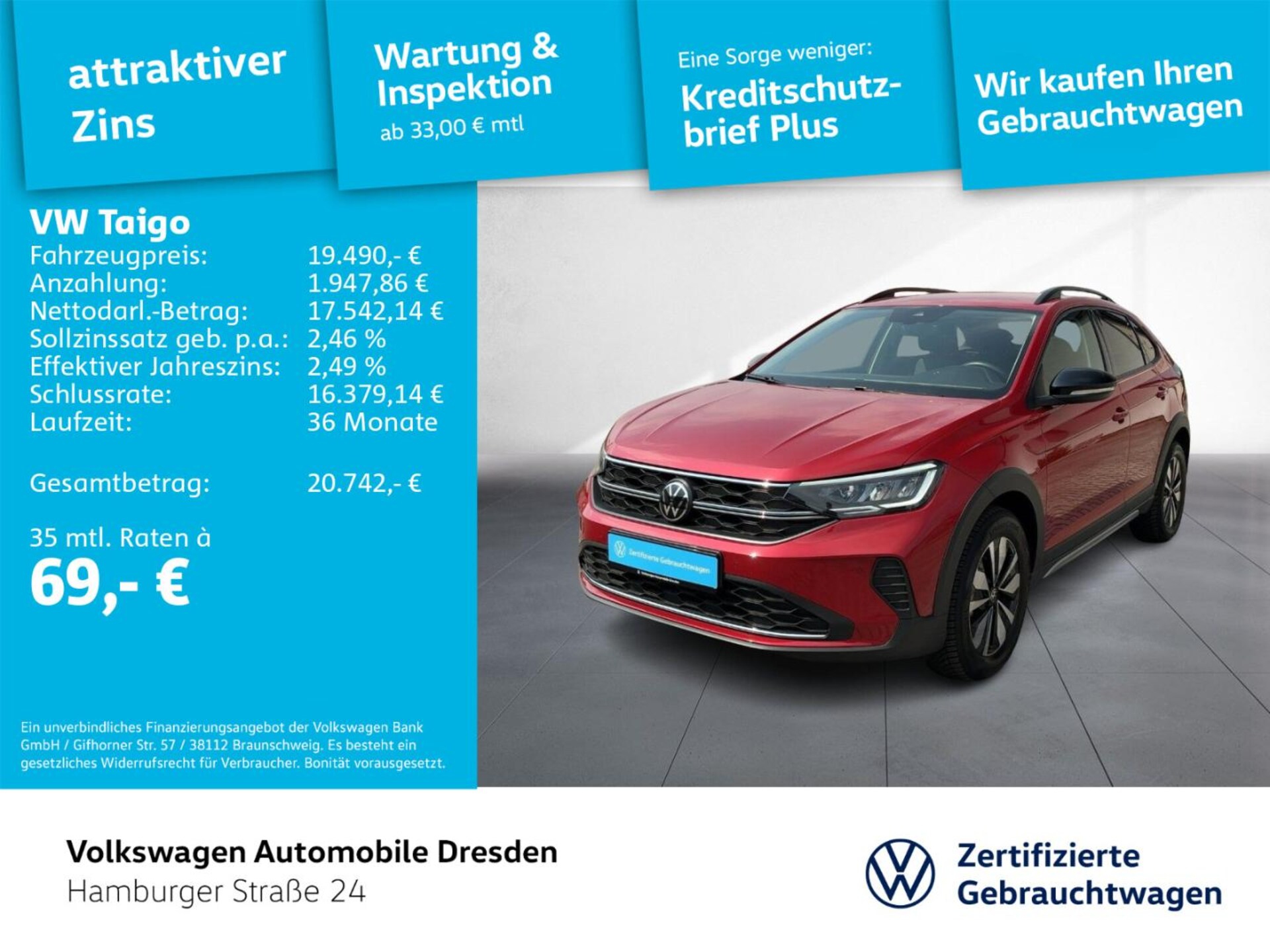 Volkswagen Taigo Life