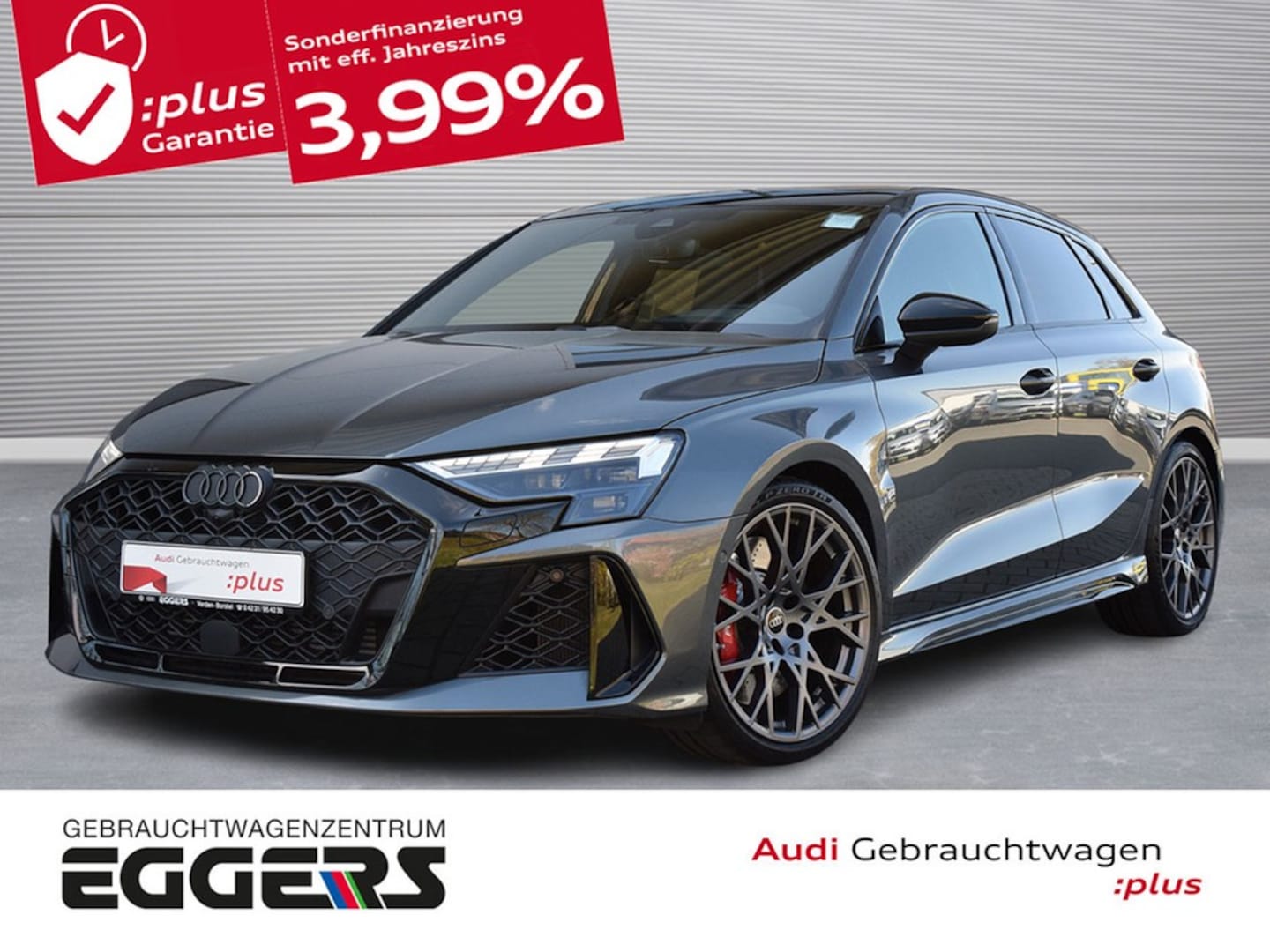 Bild über Audi RS 3 Sportback TFSI quattro S tronic - für weitere Informationen kontaktieren Sie den Audi Partner