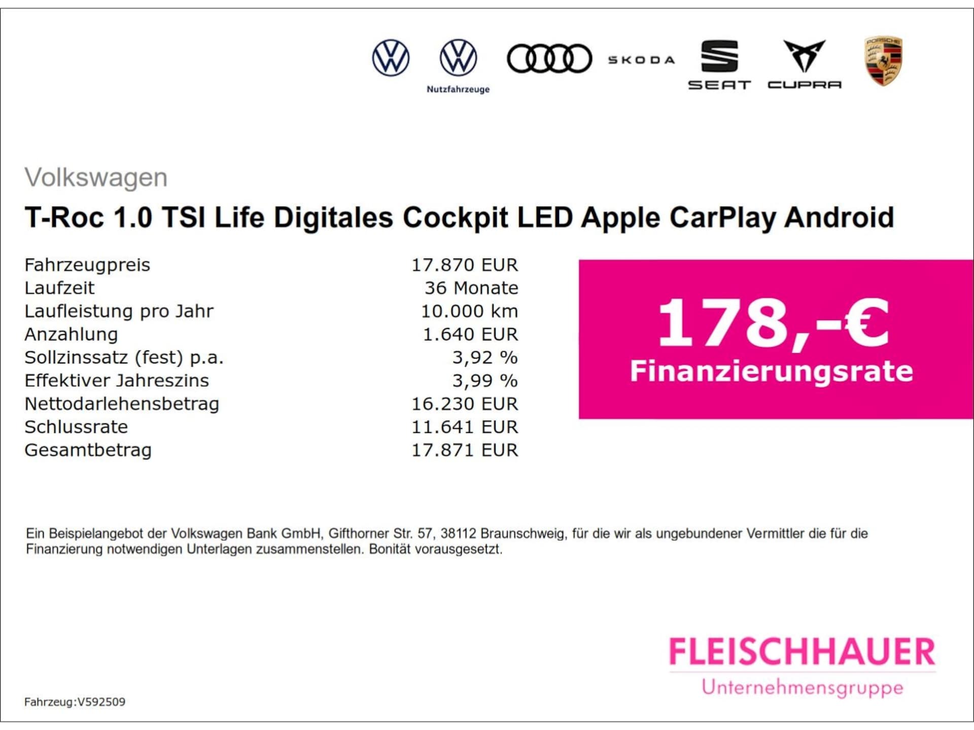 Volkswagen T-Roc Life