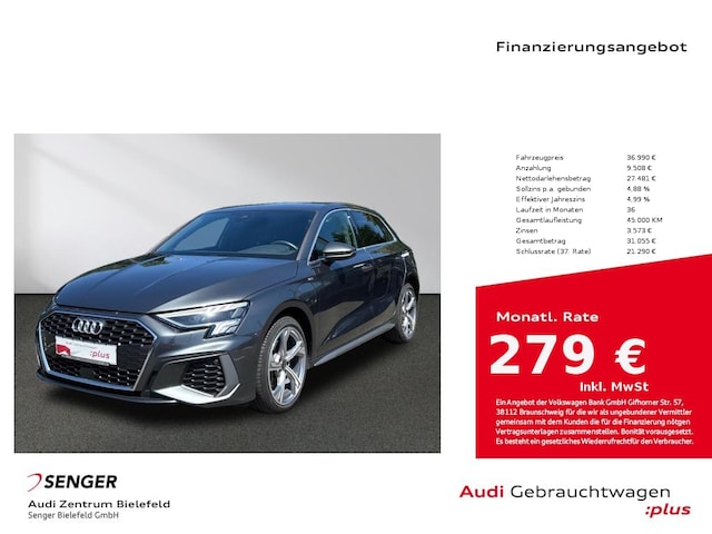 Audi A3 Sportback TFSI e