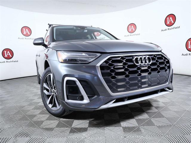 Used 2022 Audi Q5 Premium Plus with VIN WA1EAAFYXN2124725 for sale in Richfield, Minnesota
