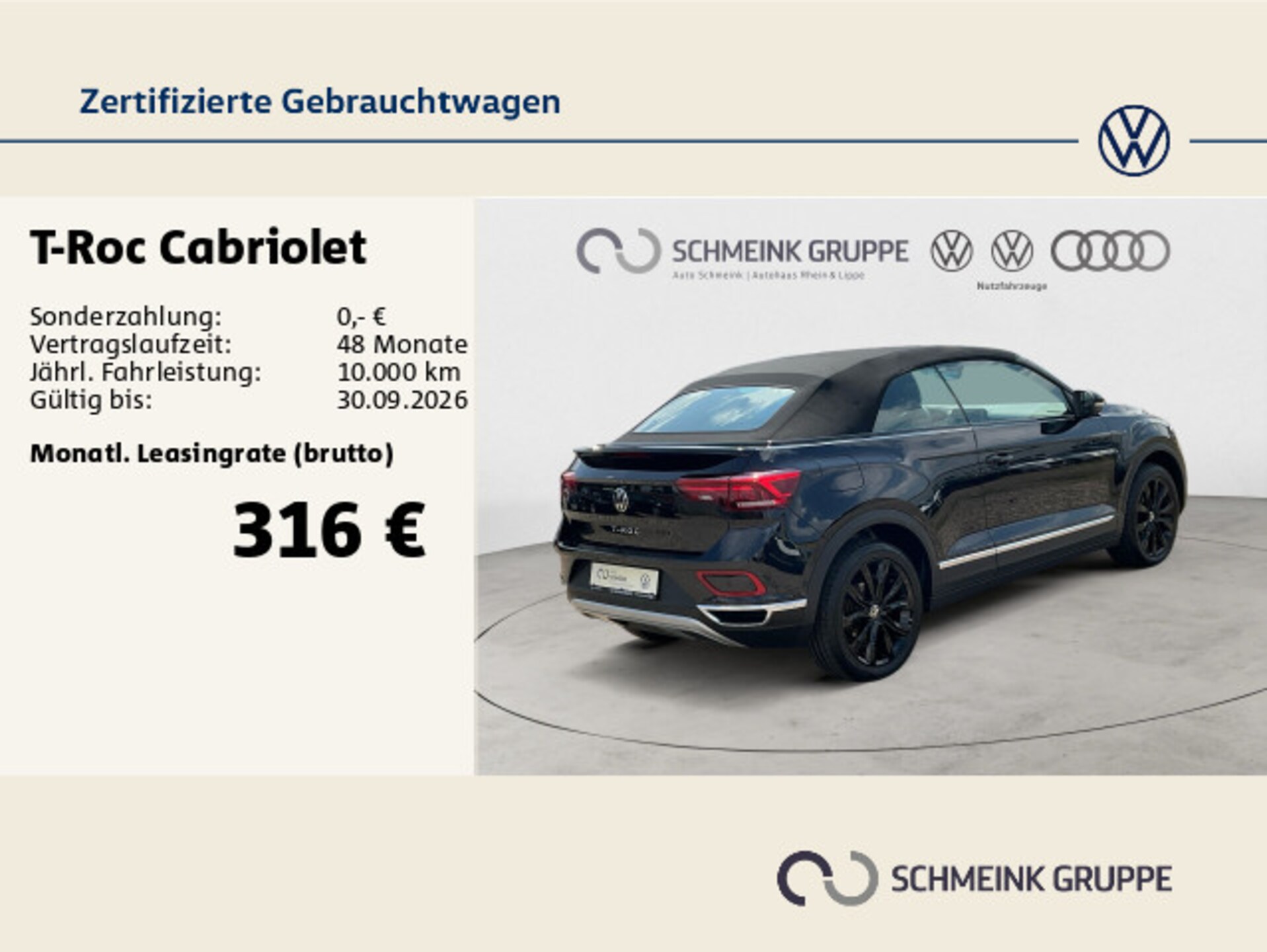 Volkswagen T-Roc Cabriolet Style