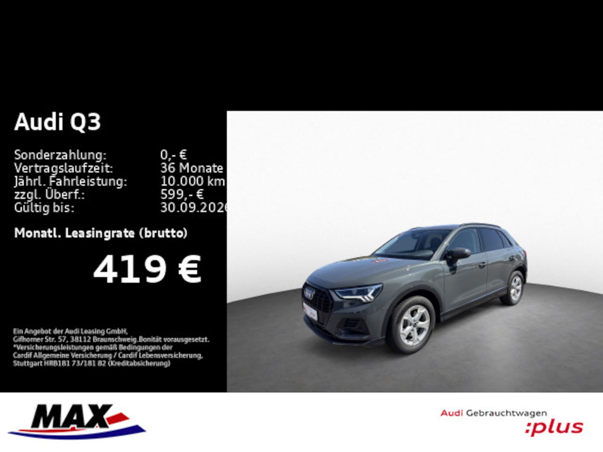 Audi Q3 SUV advanced