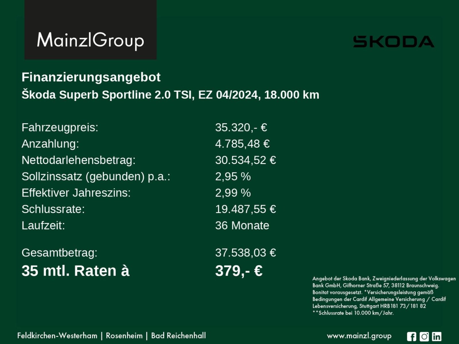 Škoda Superb Combi – Bild 3