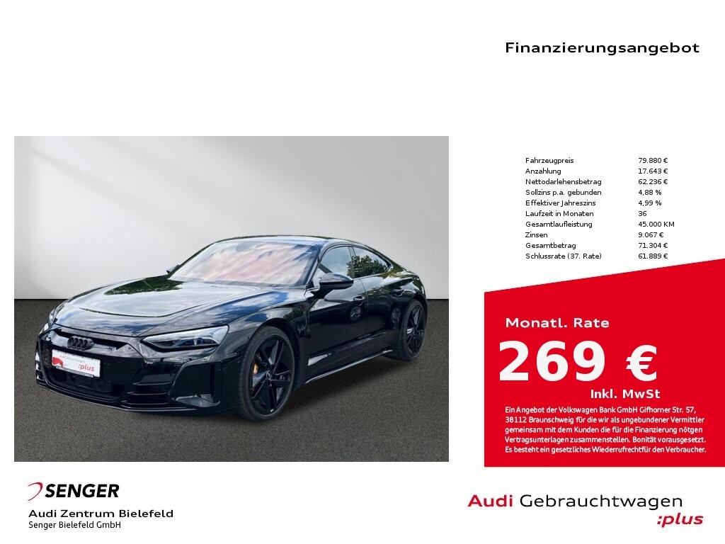 Image about Audi e-tron GT e-tron quattro