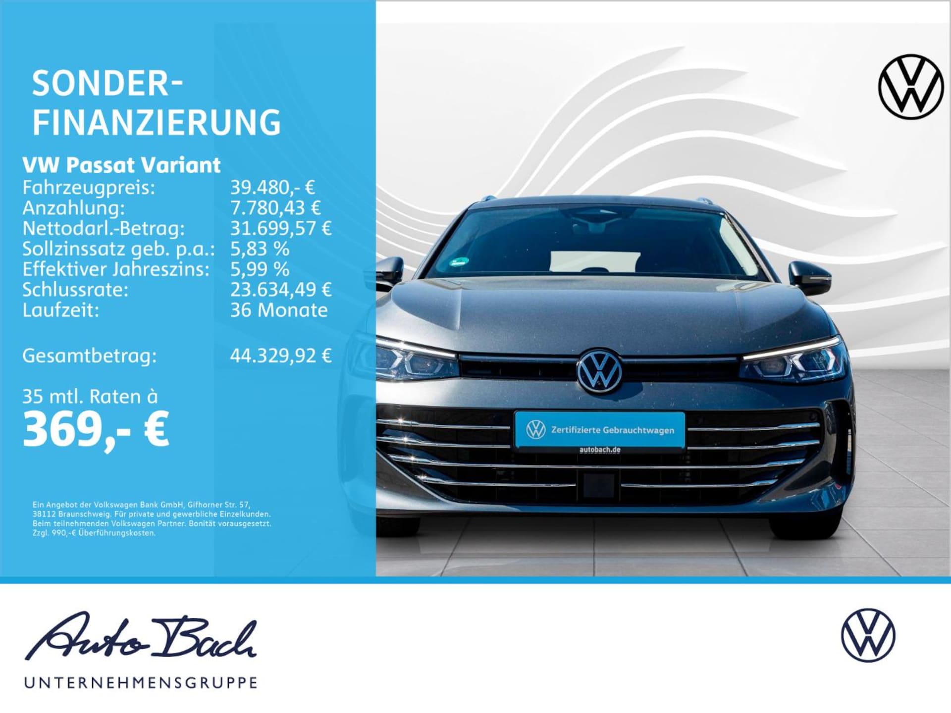 Volkswagen Passat Elegance