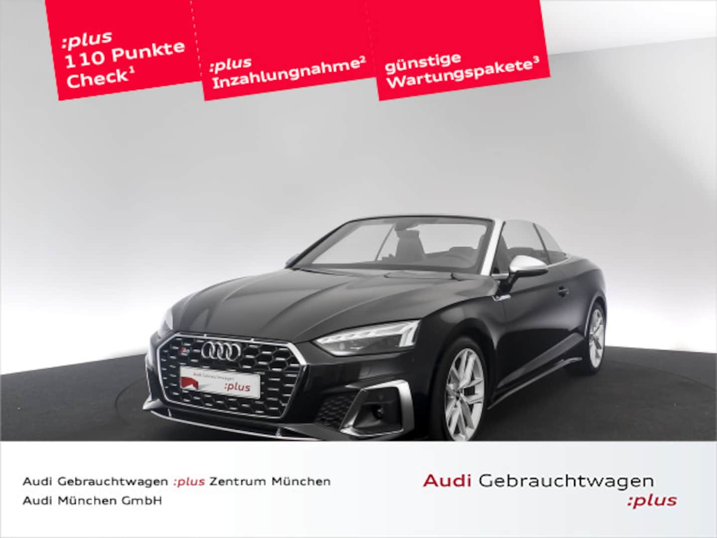 Bild über Audi S5 Cabriolet TFSI quattro tiptronic - für weitere Informationen kontaktieren Sie den Audi Partner