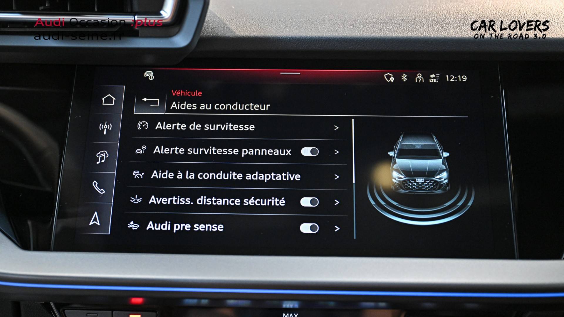 Image about Audi A3 Sportback S line 35 TFSI Hybride 110 kW (150 ch) S tronic