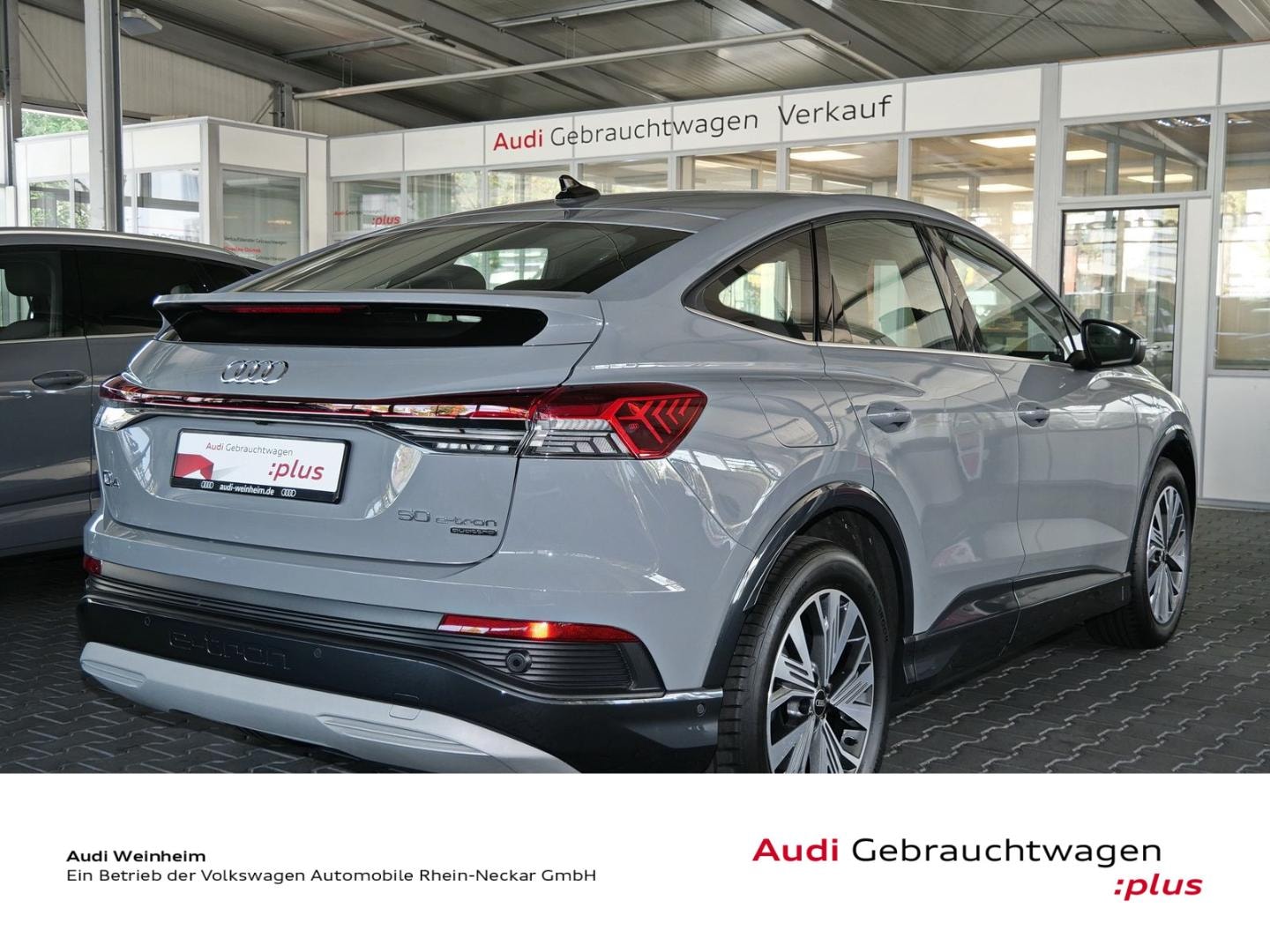 Bild über Audi Q4 Sportback e-tron 50 e-tron quattro - für weitere Informationen kontaktieren Sie den Audi Partner