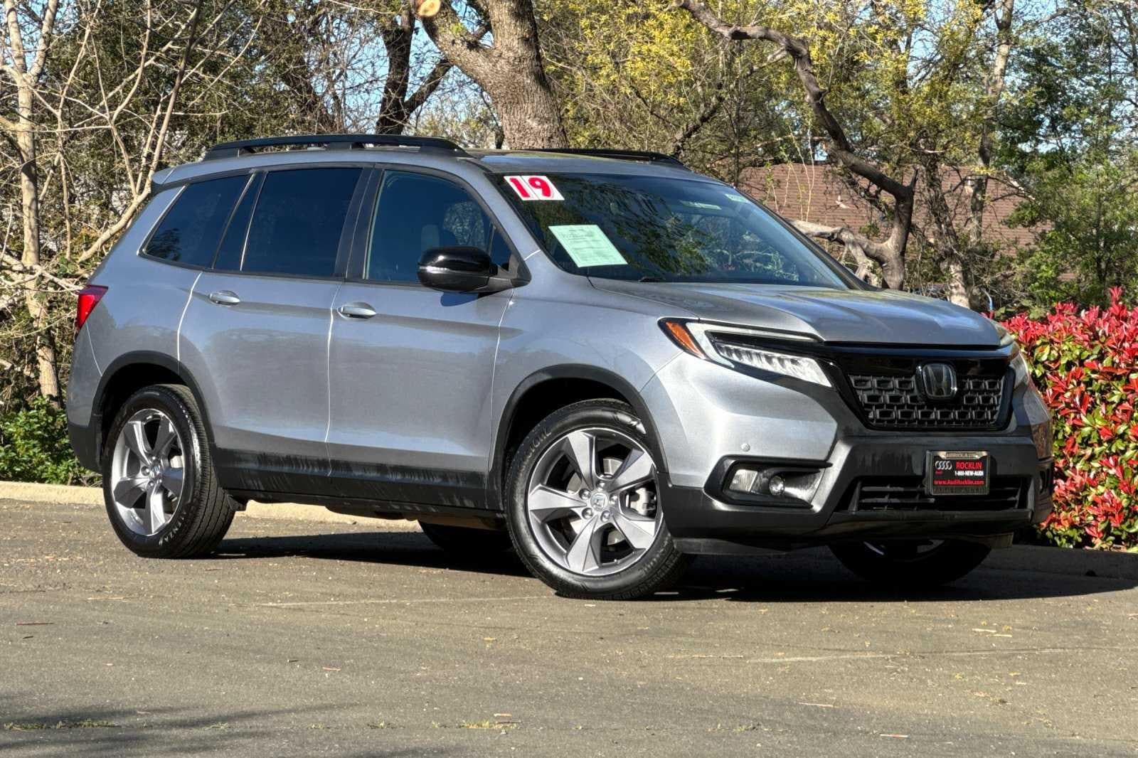 Used 2019 Honda Passport Touring with VIN 5FNYF7H98KB003052 for sale in Rocklin, CA