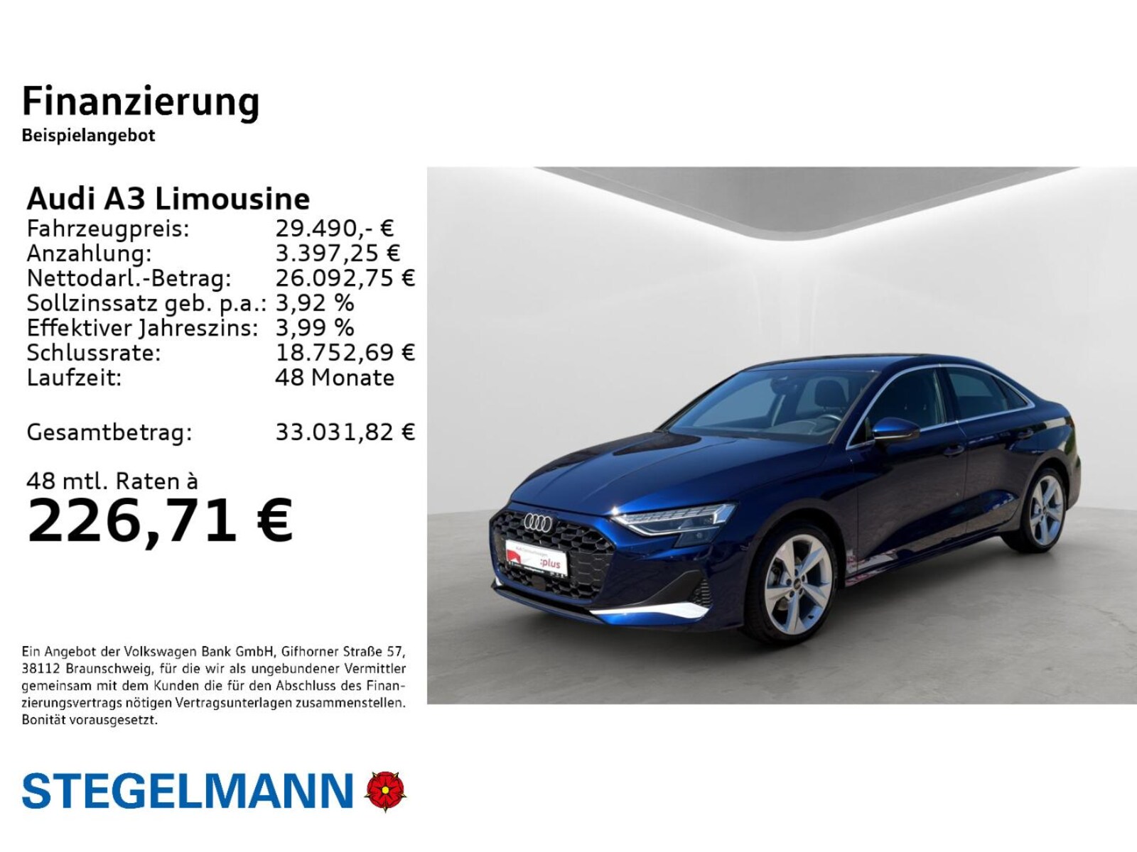 Audi A3 Limousine – Bild 2