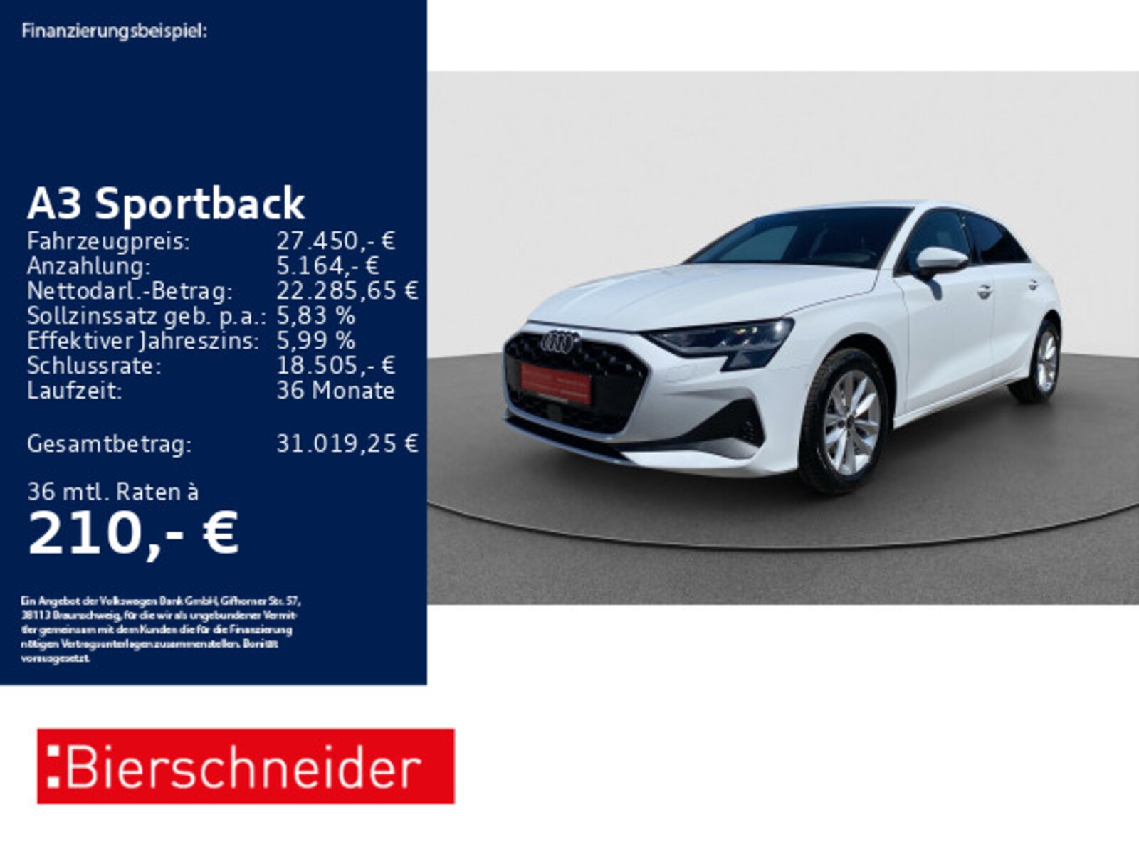 Audi A3 Sportback