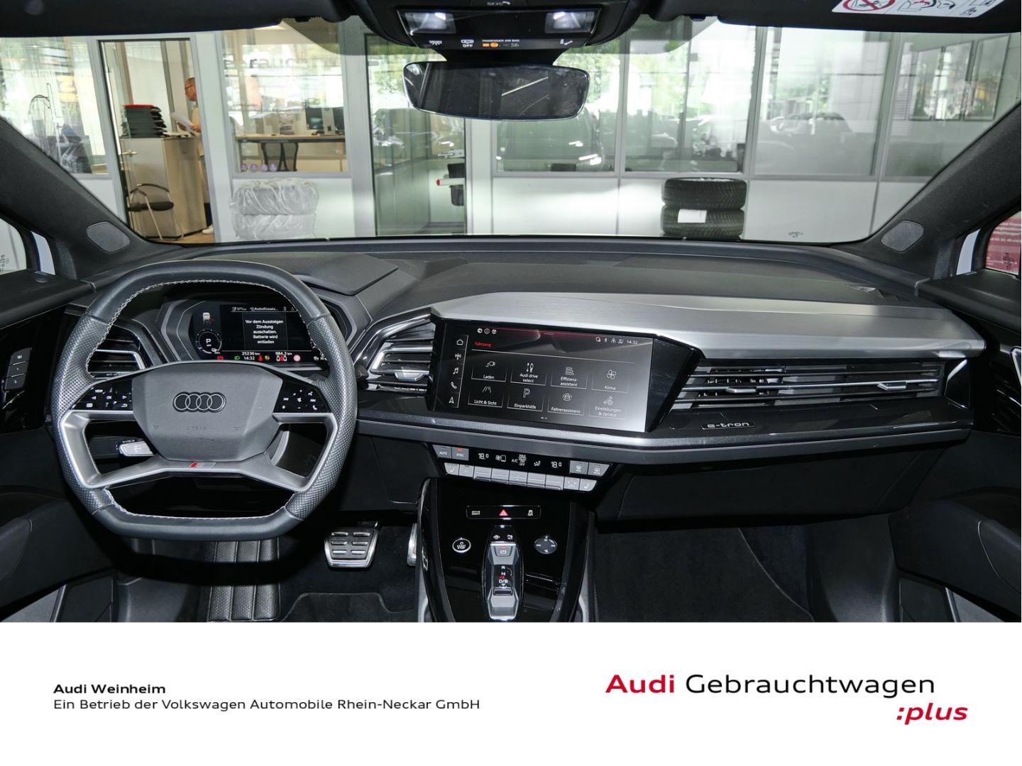 Bild über Audi Q4 Sportback e-tron 50 e-tron quattro - für weitere Informationen kontaktieren Sie den Audi Partner