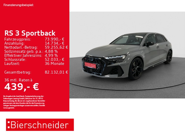 Audi RS3 Sportback TFSI Quattro S Tronic -  - Joinsteer - #1