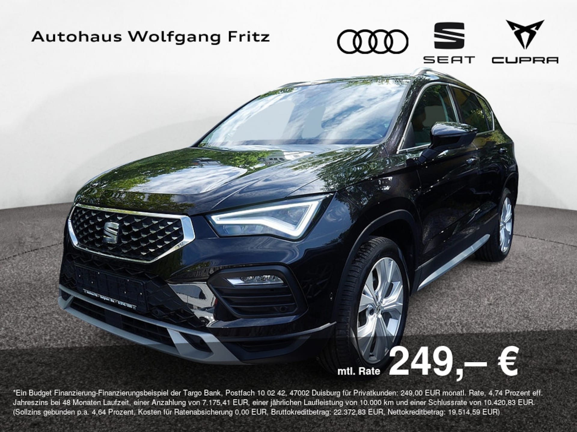 Seat Ateca — SEAT Ateca Ateca 2.0 TSI Xperience 4Drive AHK+NAVI+ACC+L