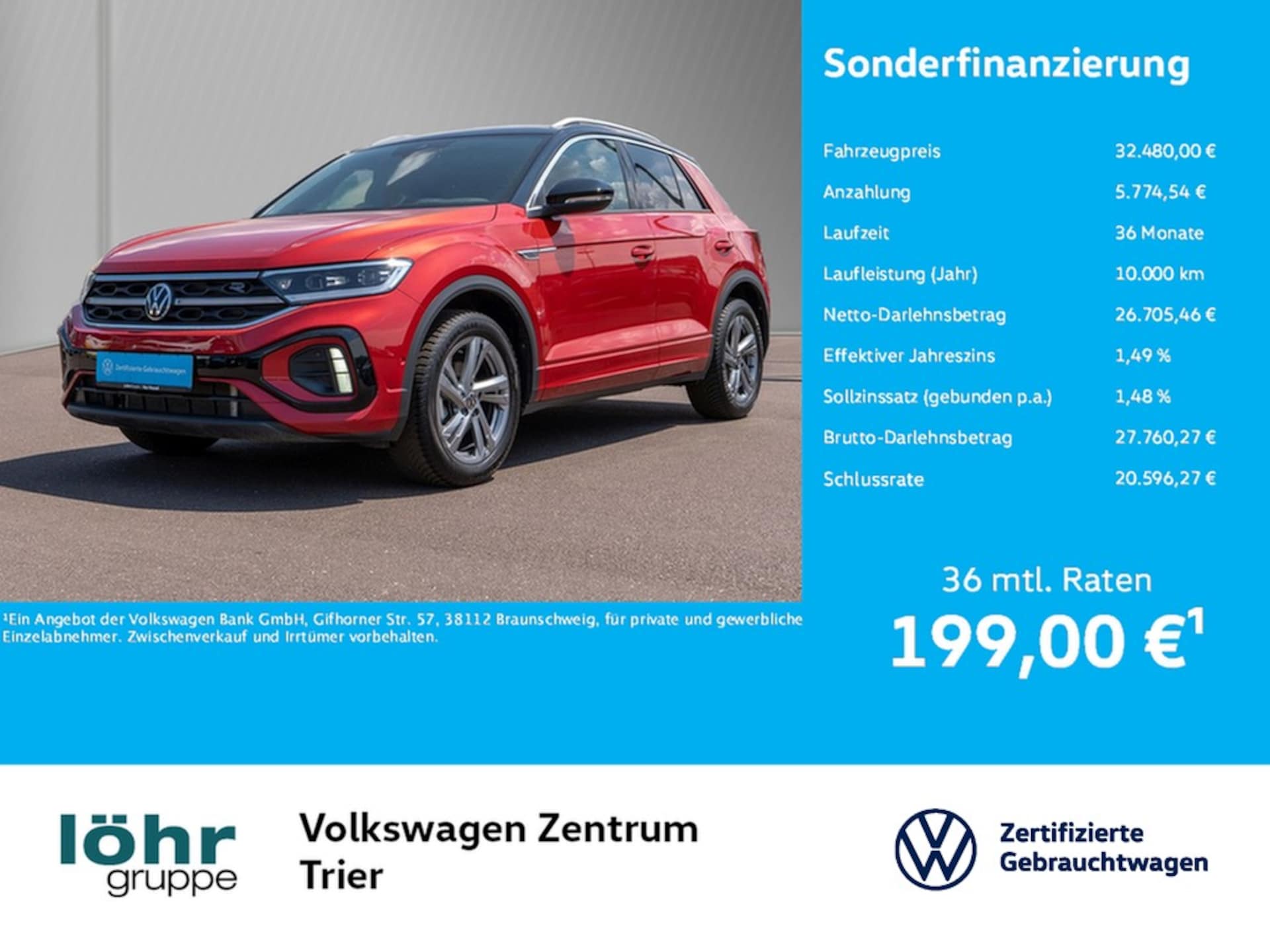 Volkswagen T-Roc R-Line