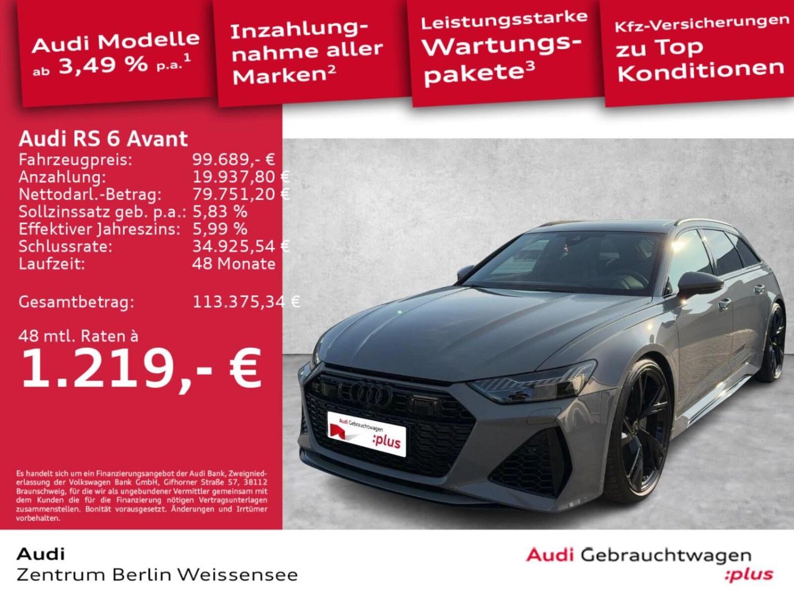 Audi RS 6 Avant – Bild 2