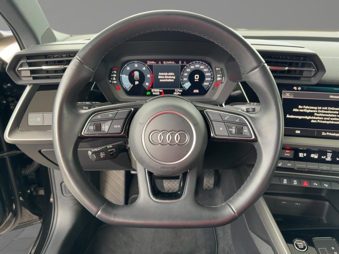 Bild über Audi A3 Sportback advanced 35 TDI S tronic - für weitere Informationen kontaktieren Sie den Audi Partner