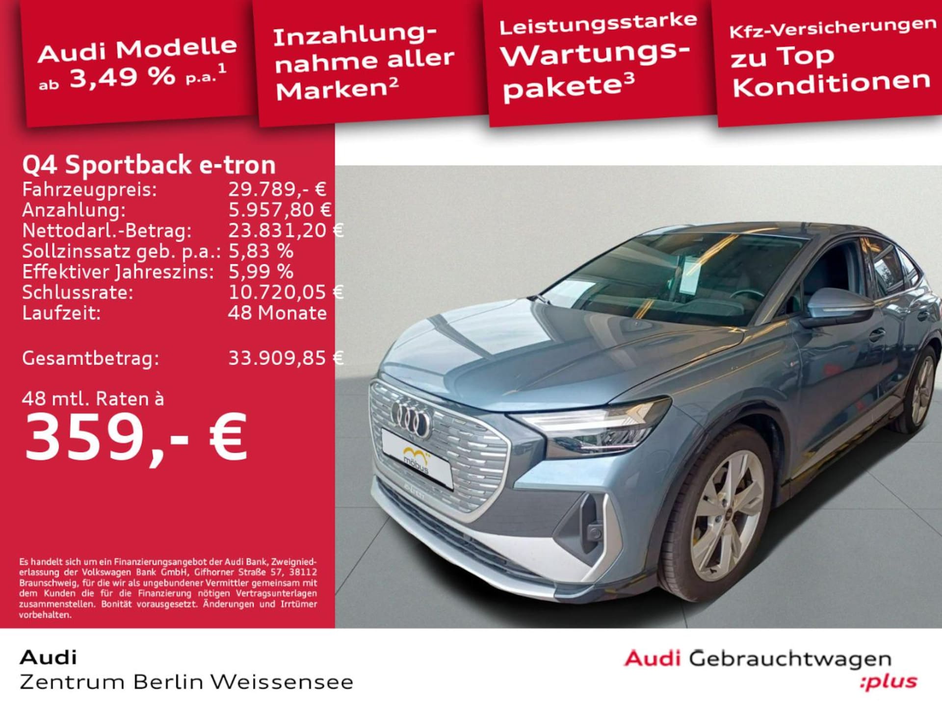 Audi Q4 Sportback e-tron