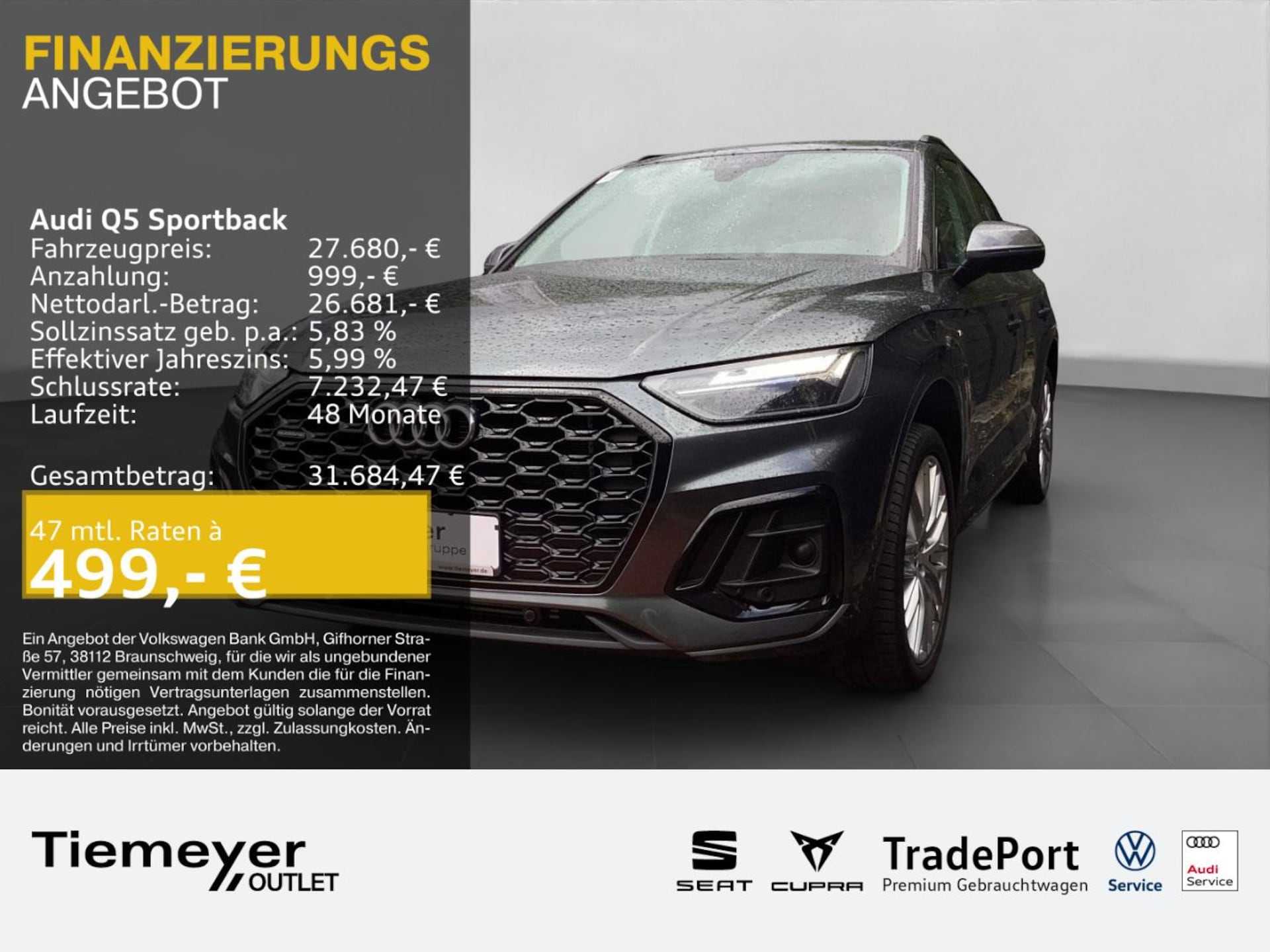 Audi Q5 Sportback TFSI e S line