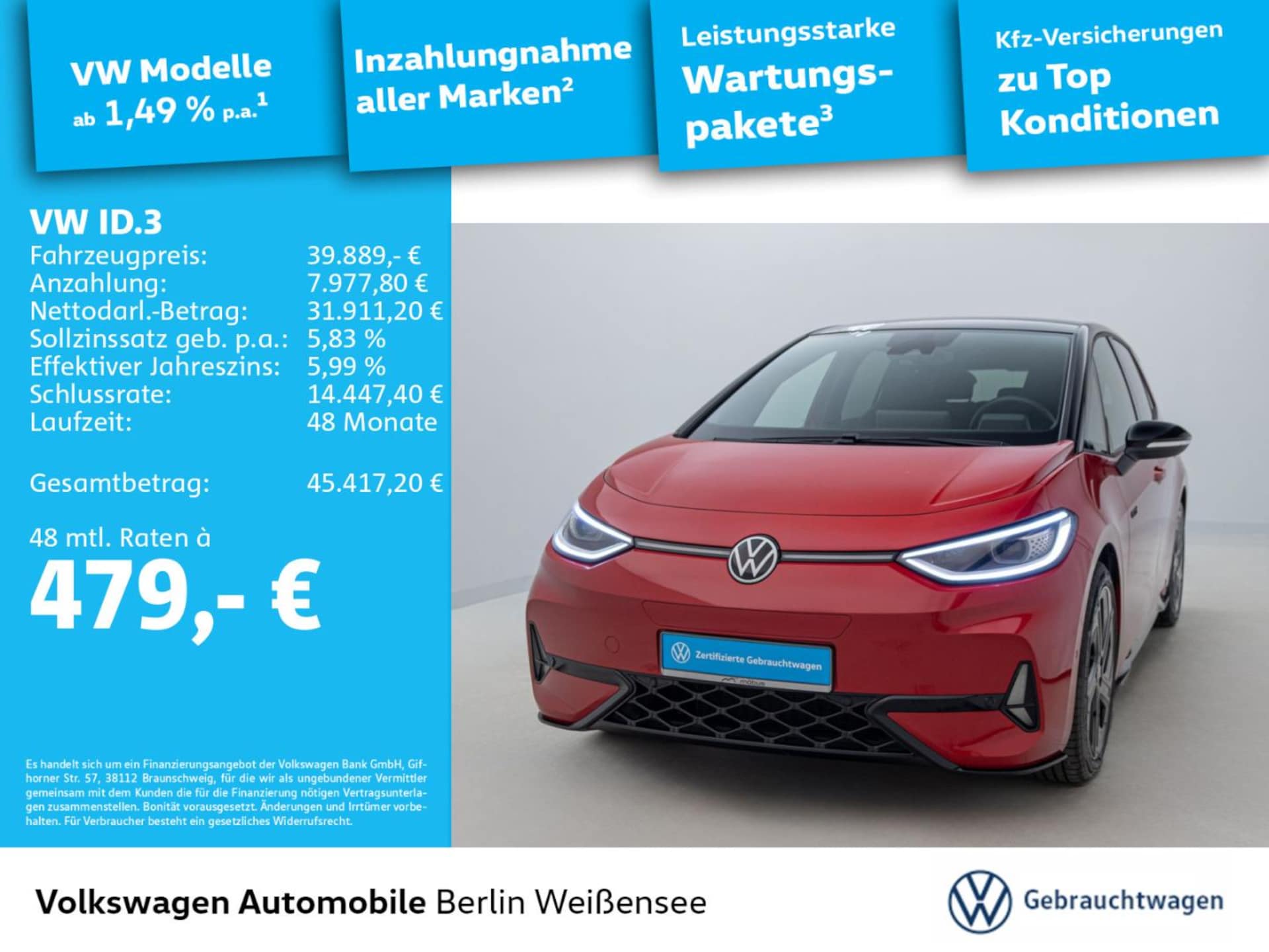 Volkswagen ID.3 GTX