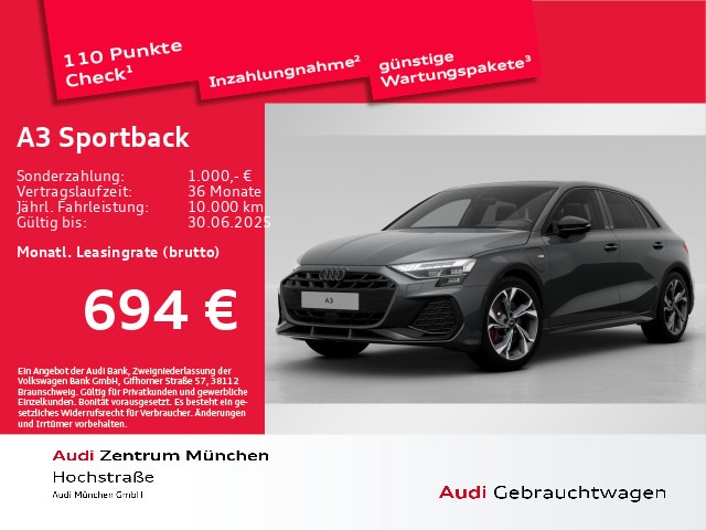 Audi A3 Sportback TFSI e