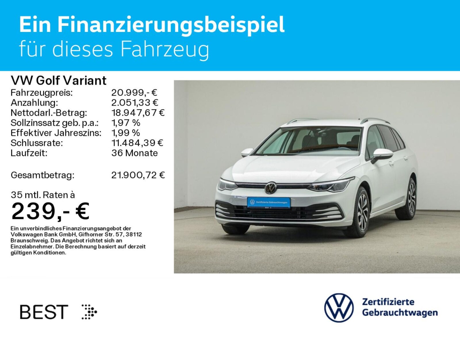 Volkswagen Golf Variant – Bild 2