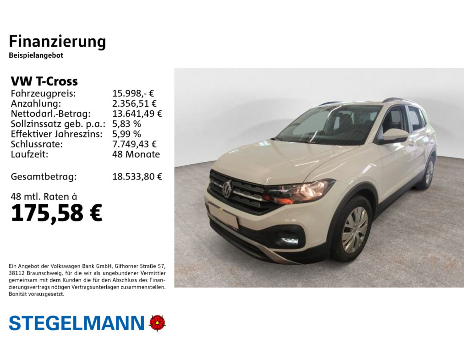 Volkswagen T-Cross Basis-Modell