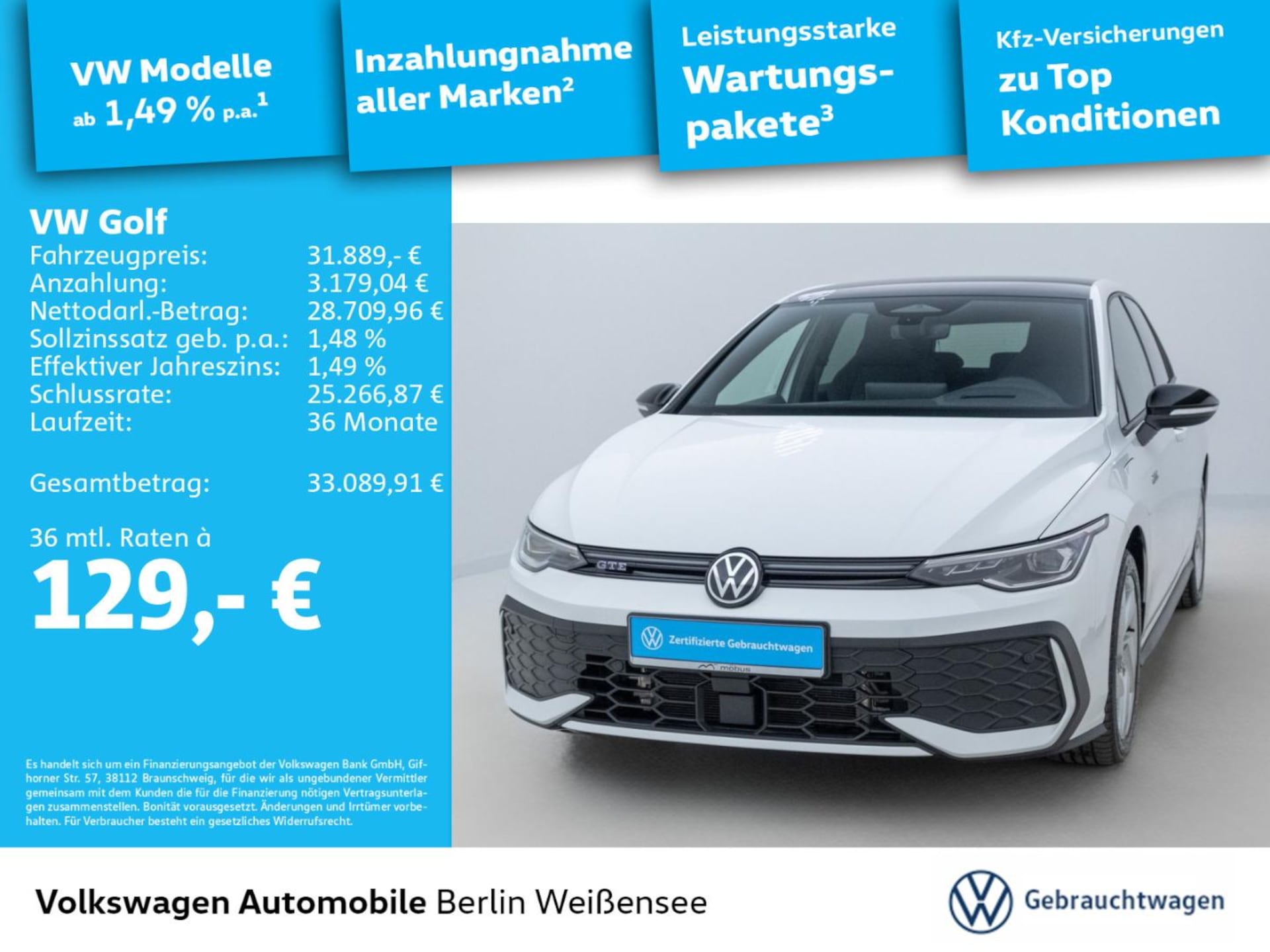 Volkswagen Golf GTE