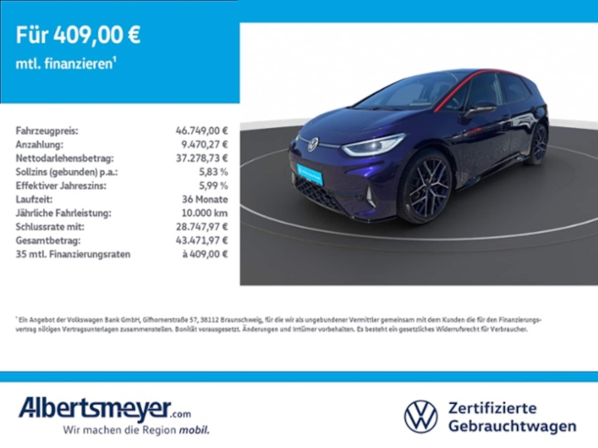 Volkswagen ID.3 GTX Performance