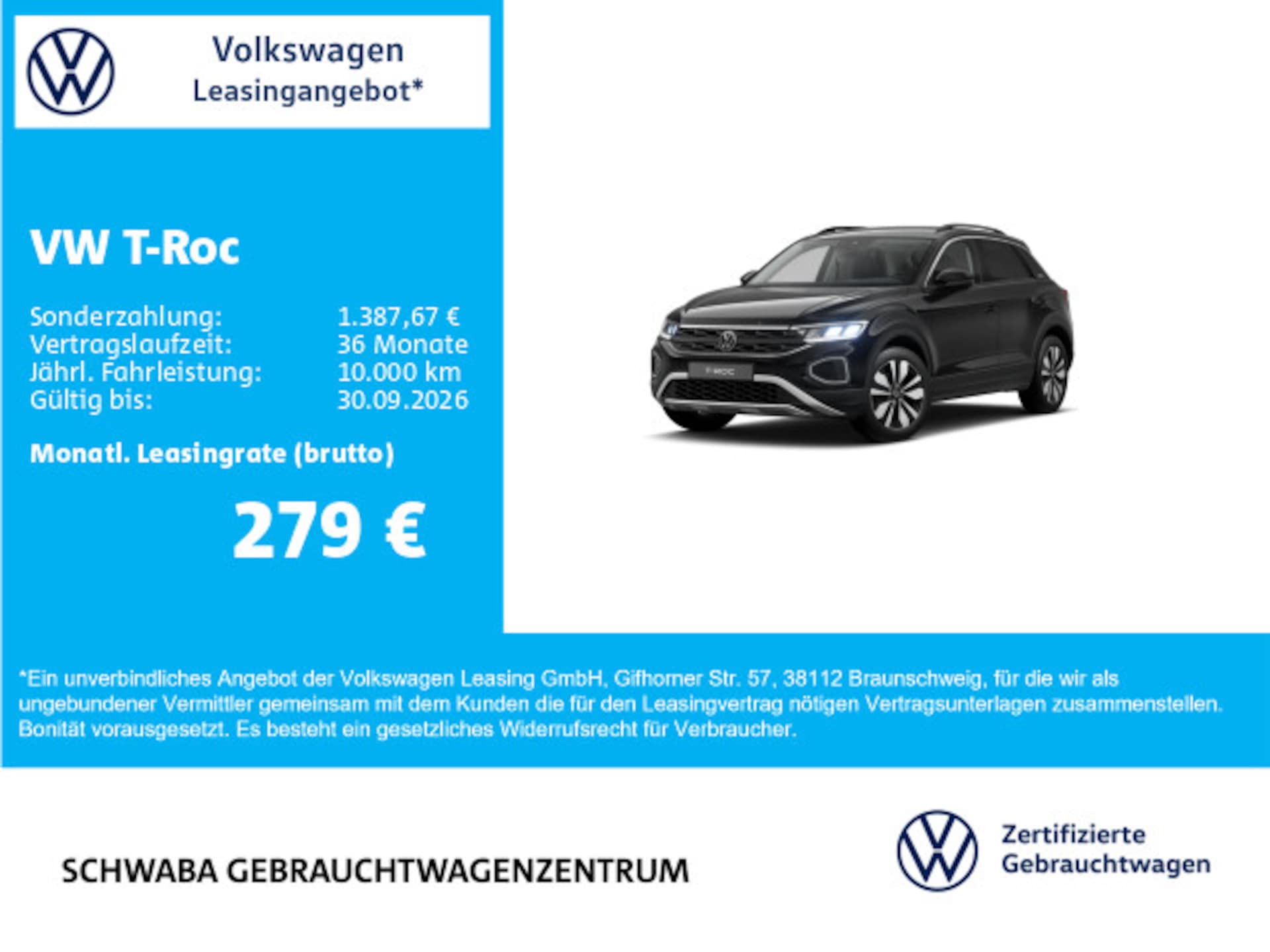 Volkswagen T-Roc Life