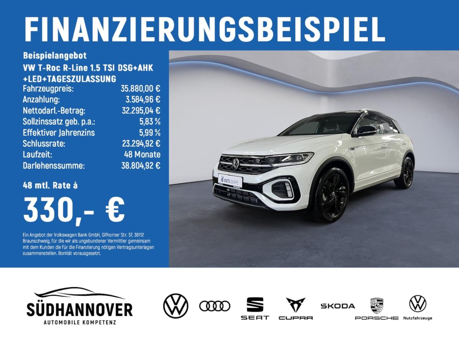 Volkswagen T-Roc R-Line