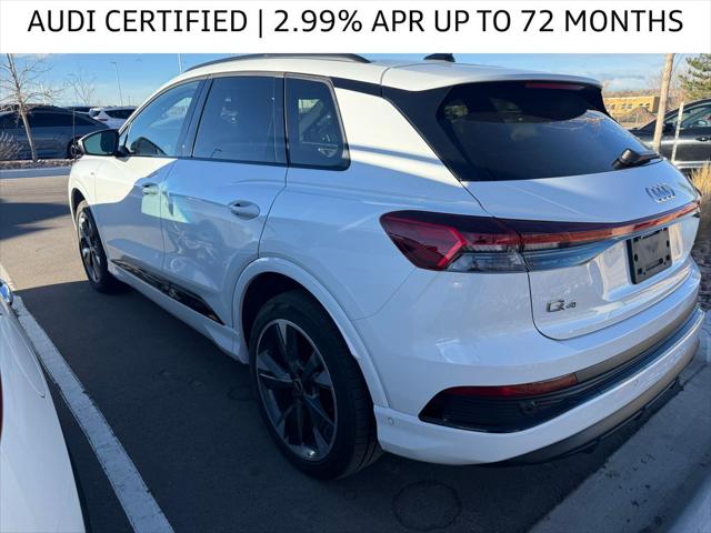 Certified 2024 Audi Q4 e-tron Premium Plus with VIN WA1L2BFZ2RP028809 for sale in Parker, CO