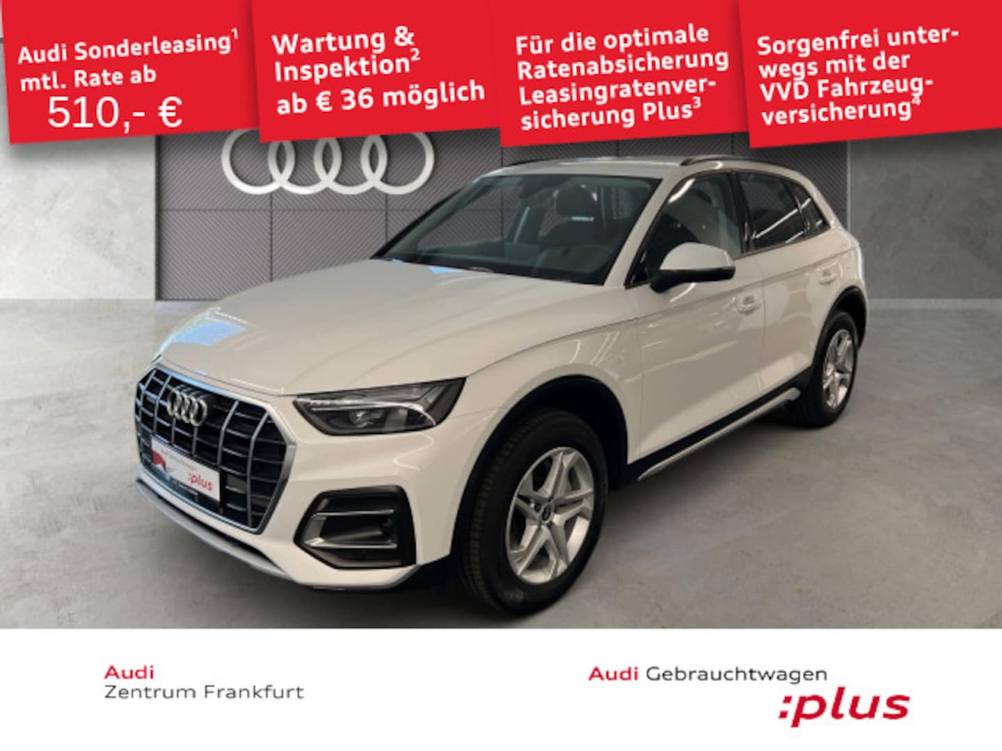 Bild über Audi Q5 TFSI e advanced 50 TFSI e quattro S tronic - für weitere Informationen kontaktieren Sie den Audi Partner