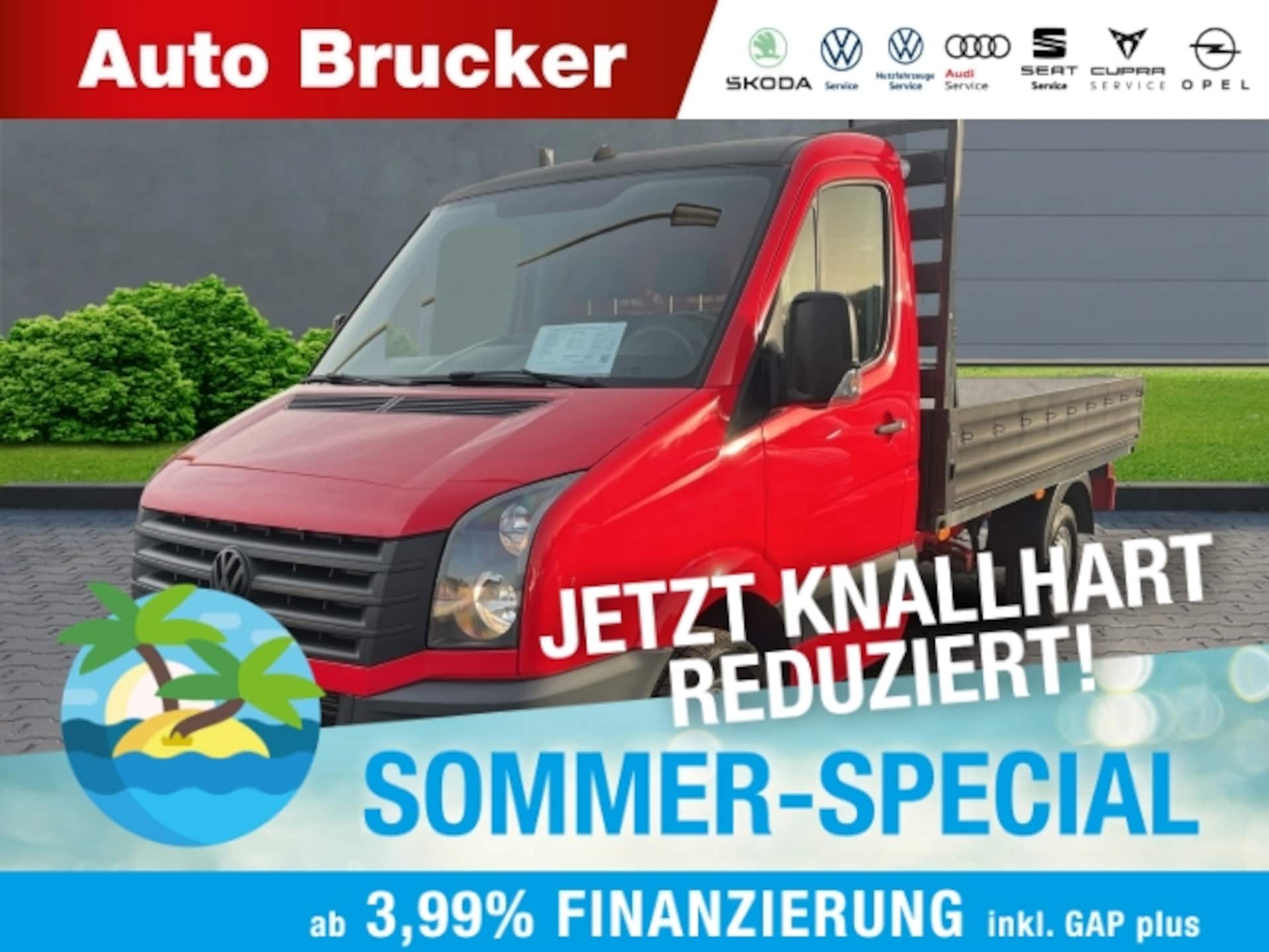 Volkswagen Crafter Einzelkabine mittlerer Radstand