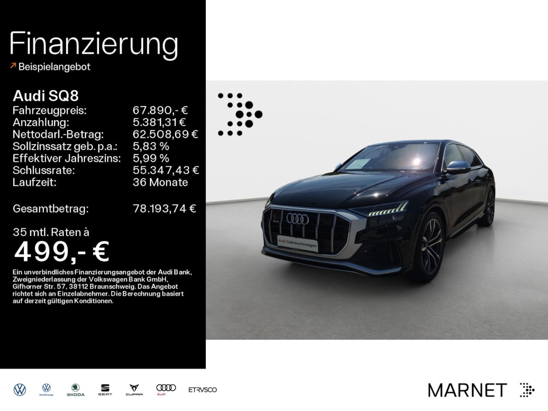 Audi SQ8 SUV 2023