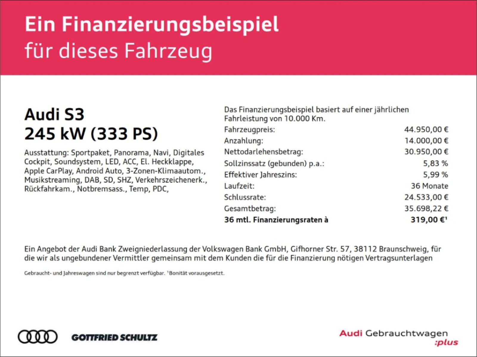 Audi S3 Sportback – Bild 2