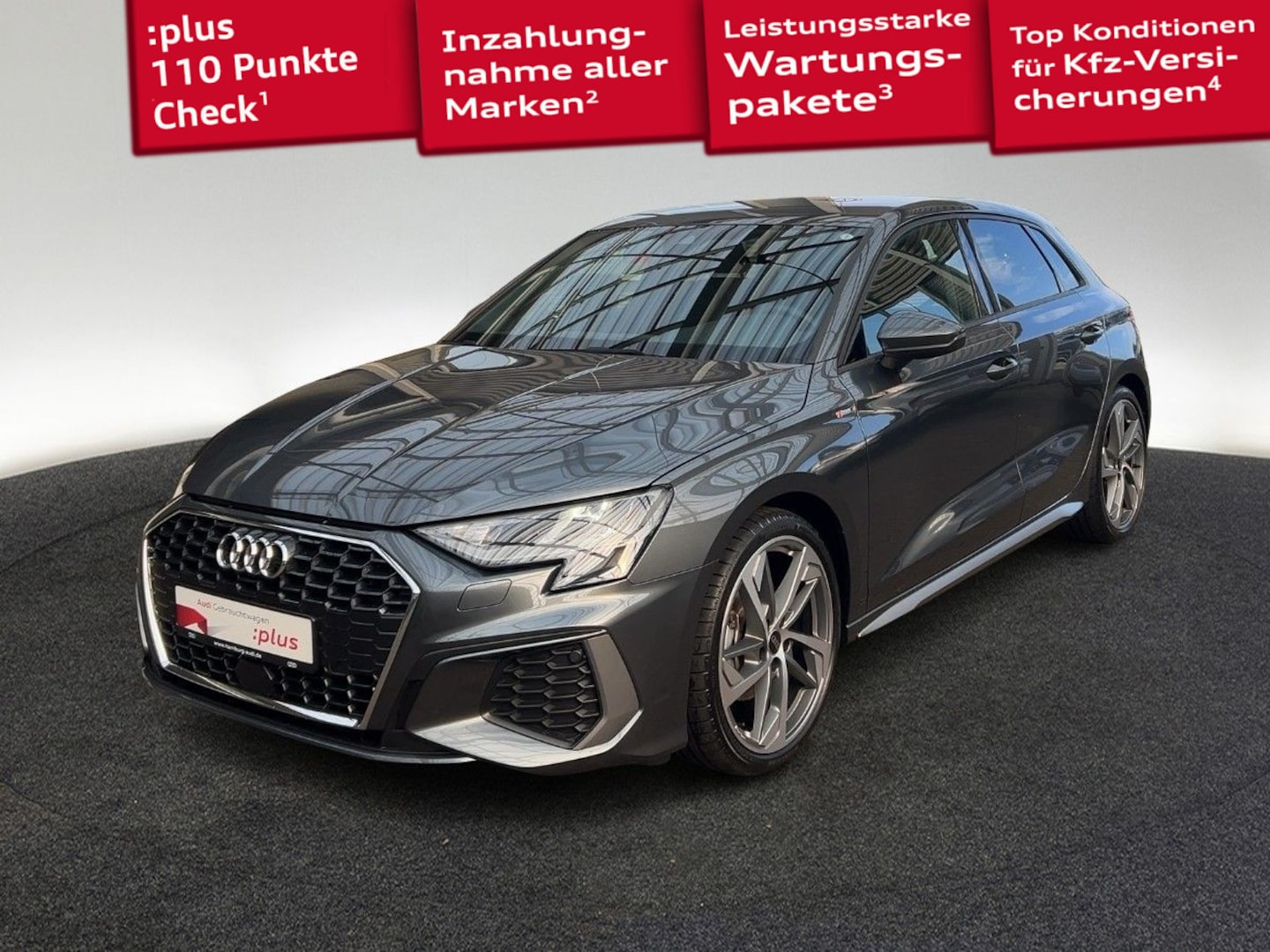 Bild über Audi A3 Sportback S line 35 TFSI S tronic - für weitere Informationen kontaktieren Sie den Audi Partner