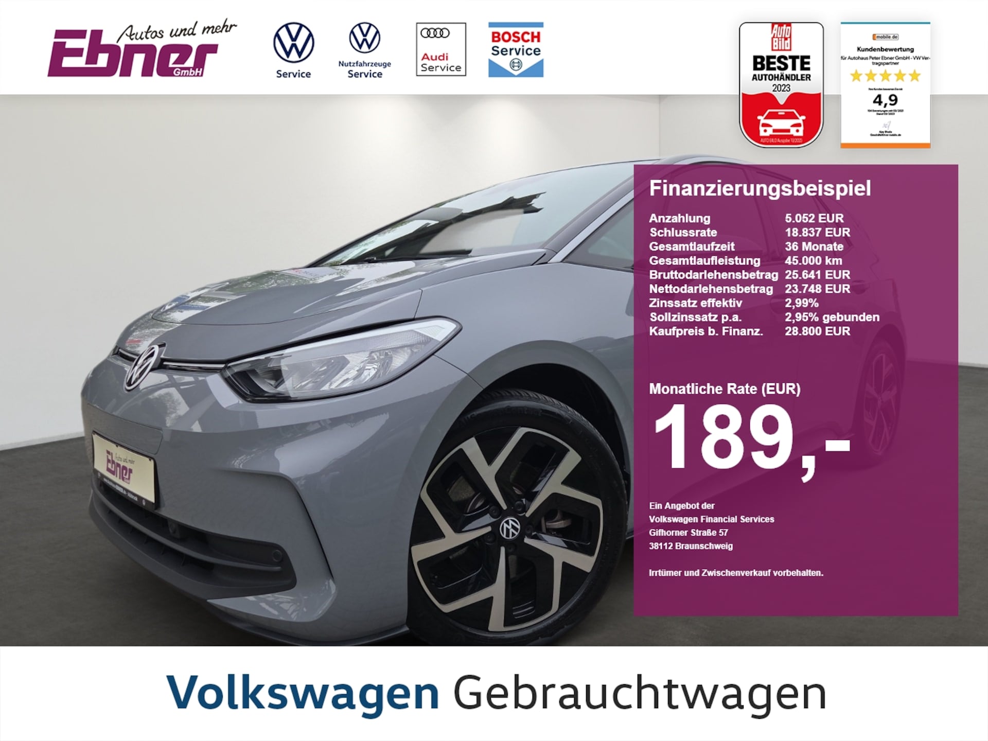 Volkswagen ID.3 Pro
