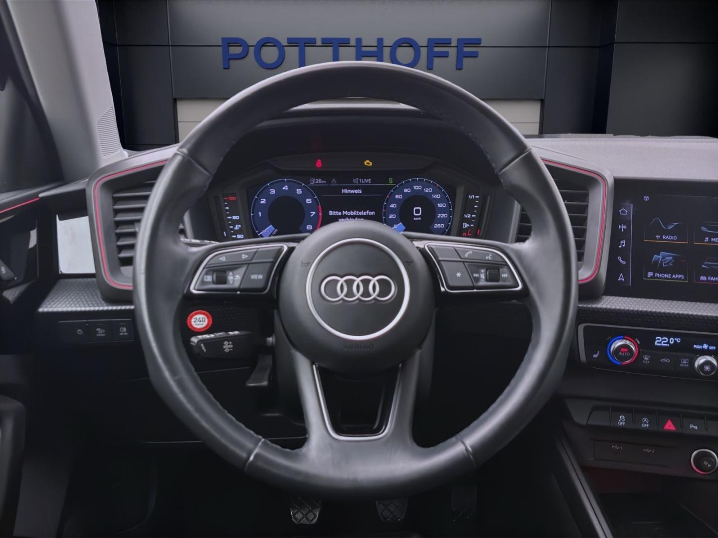 Bild über Audi A1 Sportback 25 TFSI Schaltgetriebe - für weitere Informationen kontaktieren Sie den Audi Partner