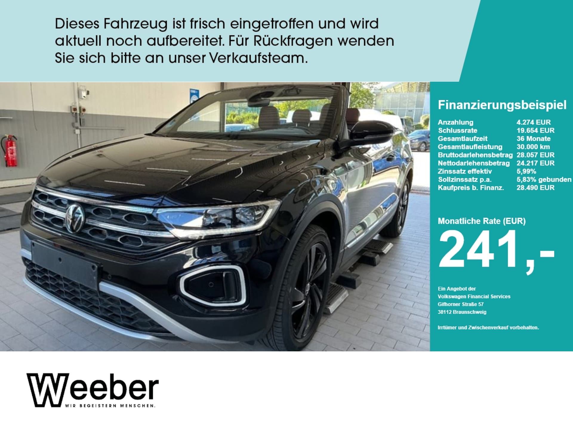 Volkswagen T-Roc Cabriolet 2024
