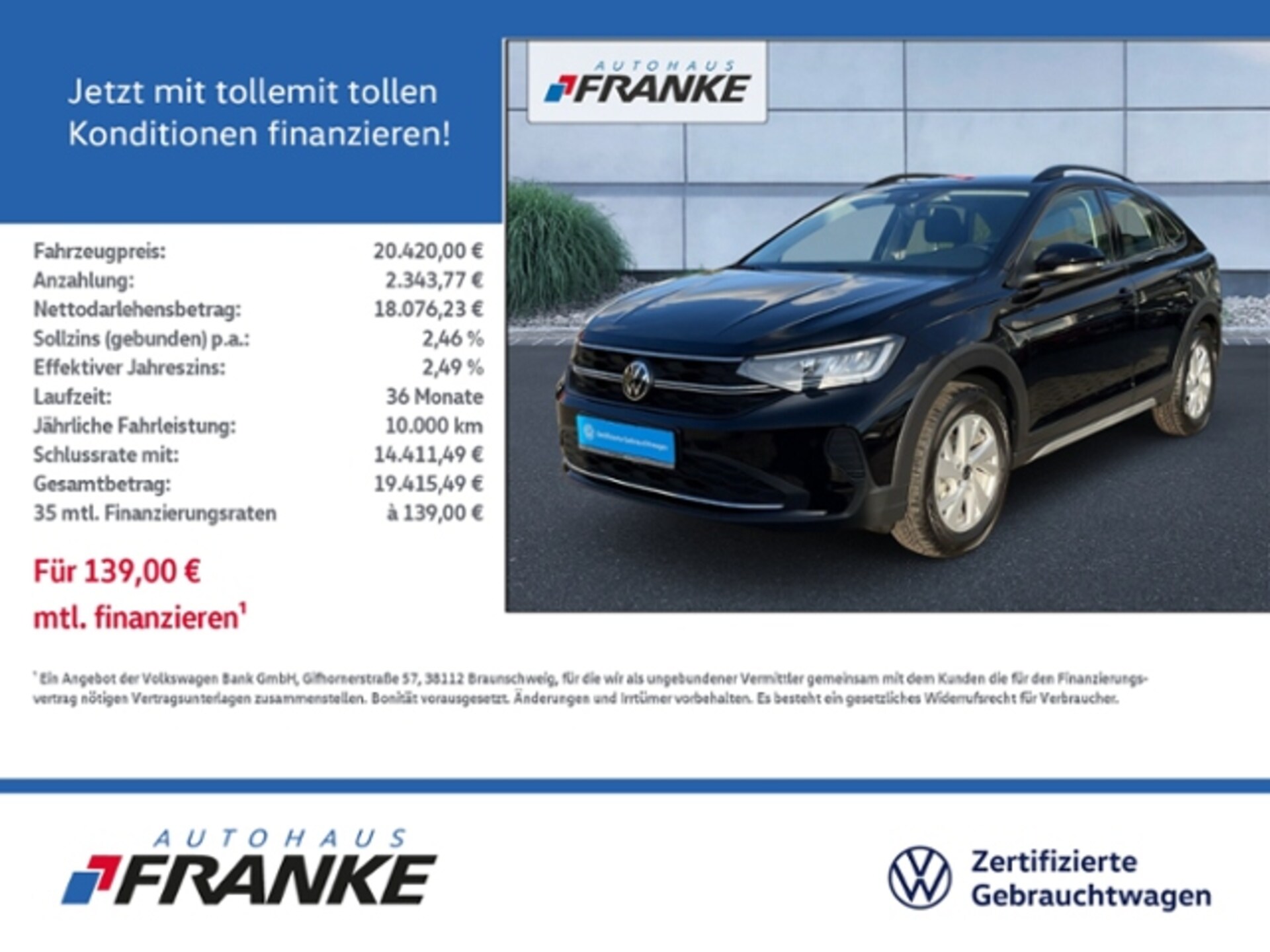 Volkswagen Taigo Life