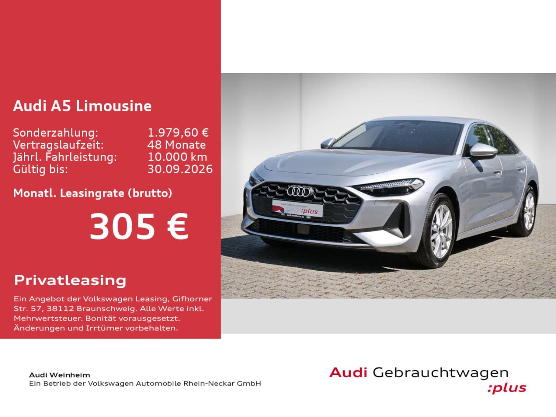 Audi A5 Limousine