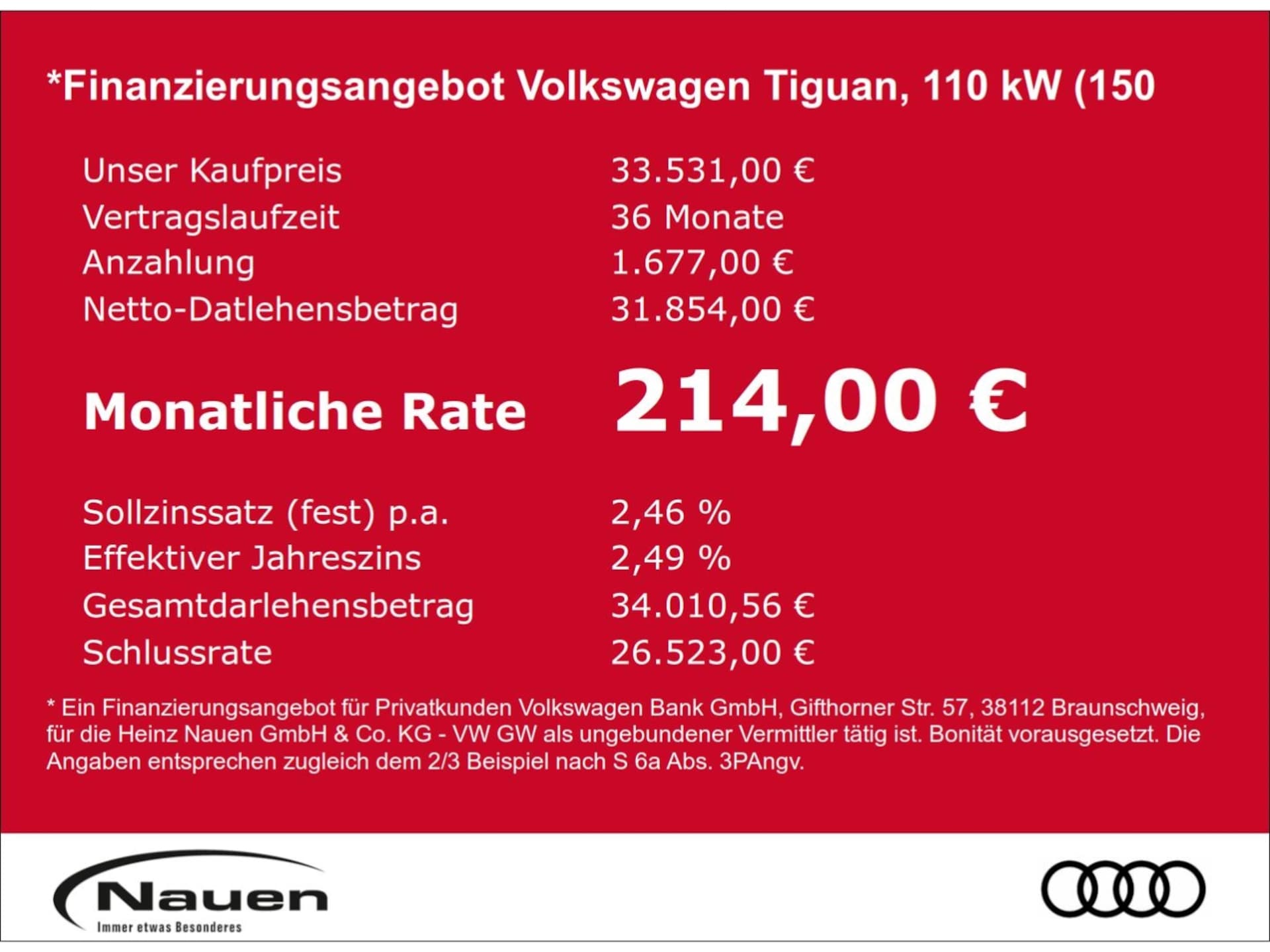Volkswagen Tiguan Life