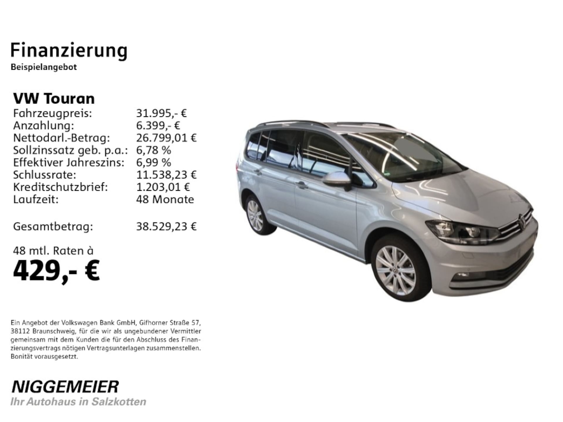 Volkswagen Touran Comfortline