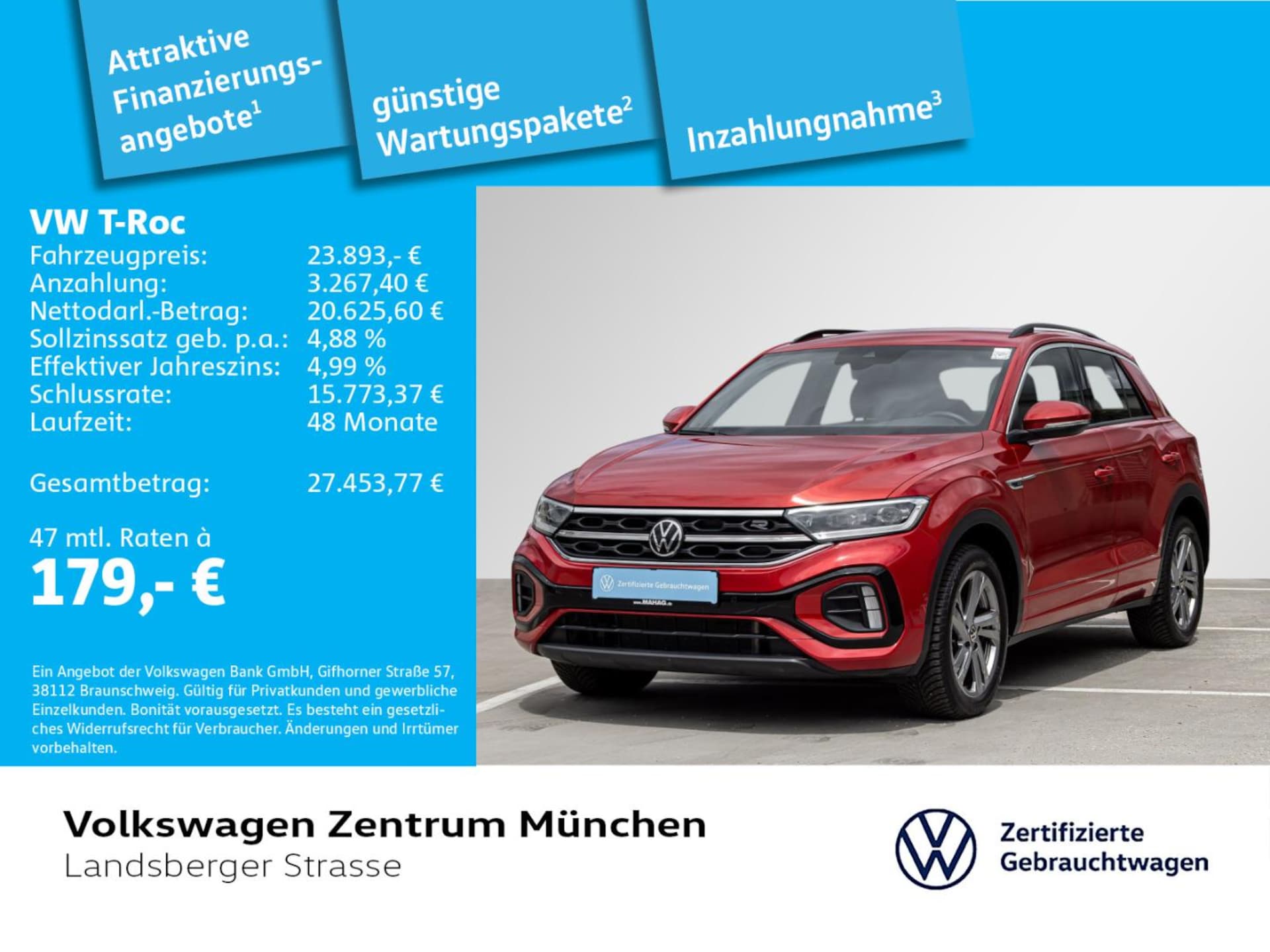Volkswagen T-Roc R-Line