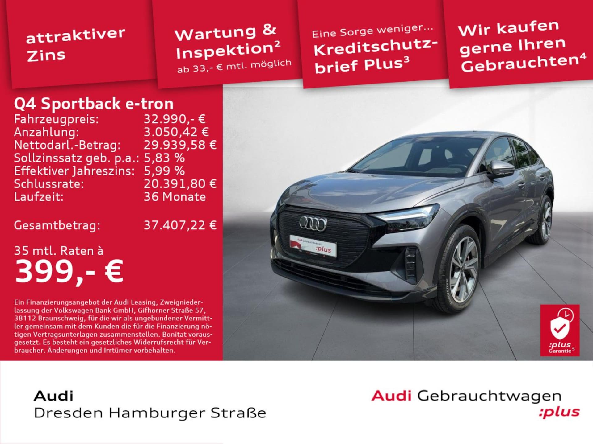 Audi Q4 Sportback e-tron