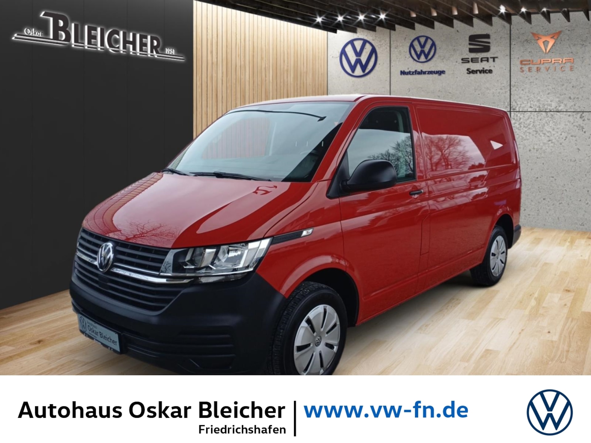 Volkswagen T6.1 Transporter Kasten kurzer Radstand
