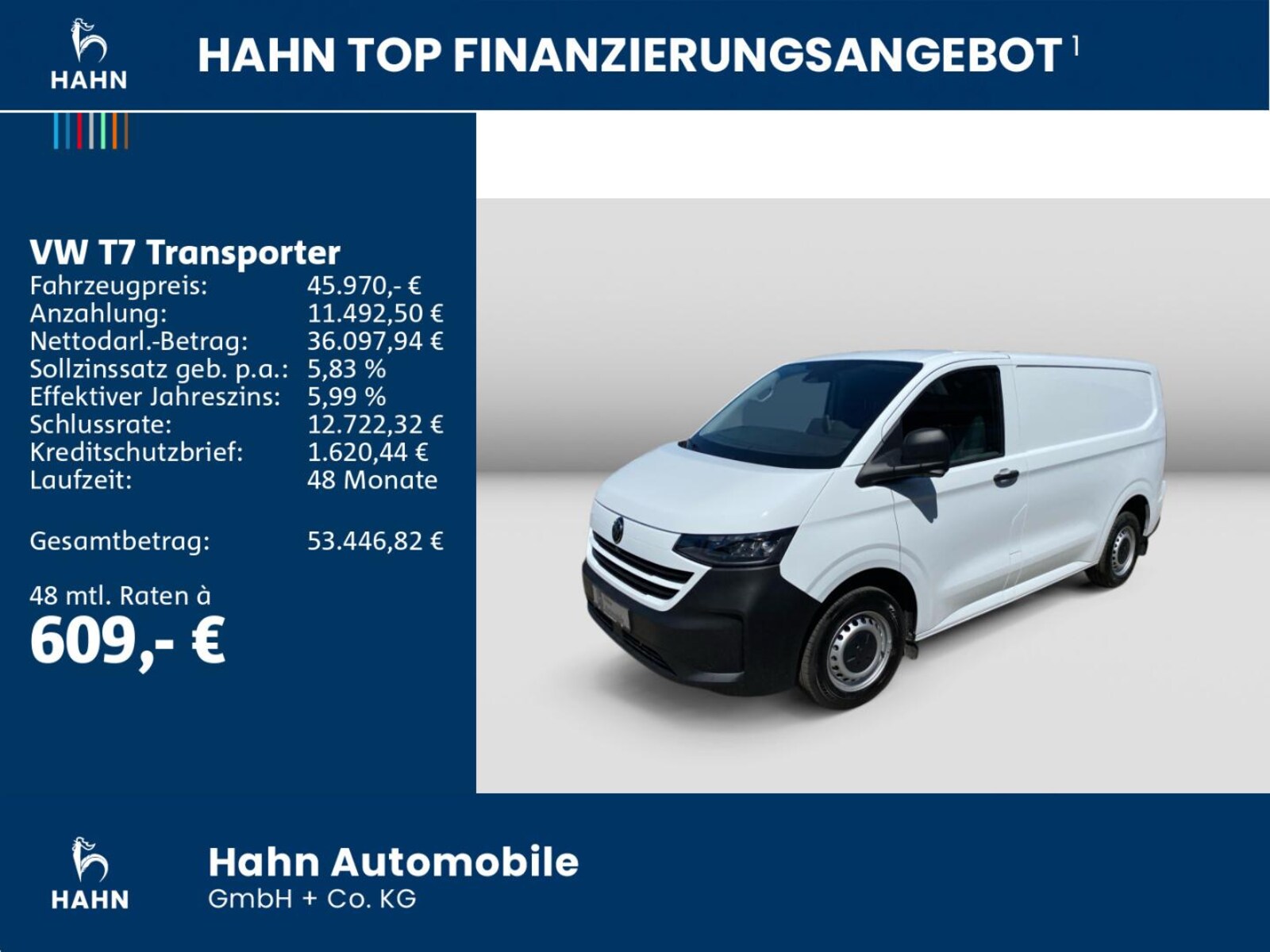 Volkswagen Transporter Kasten kurzer Radstand – Bild 2