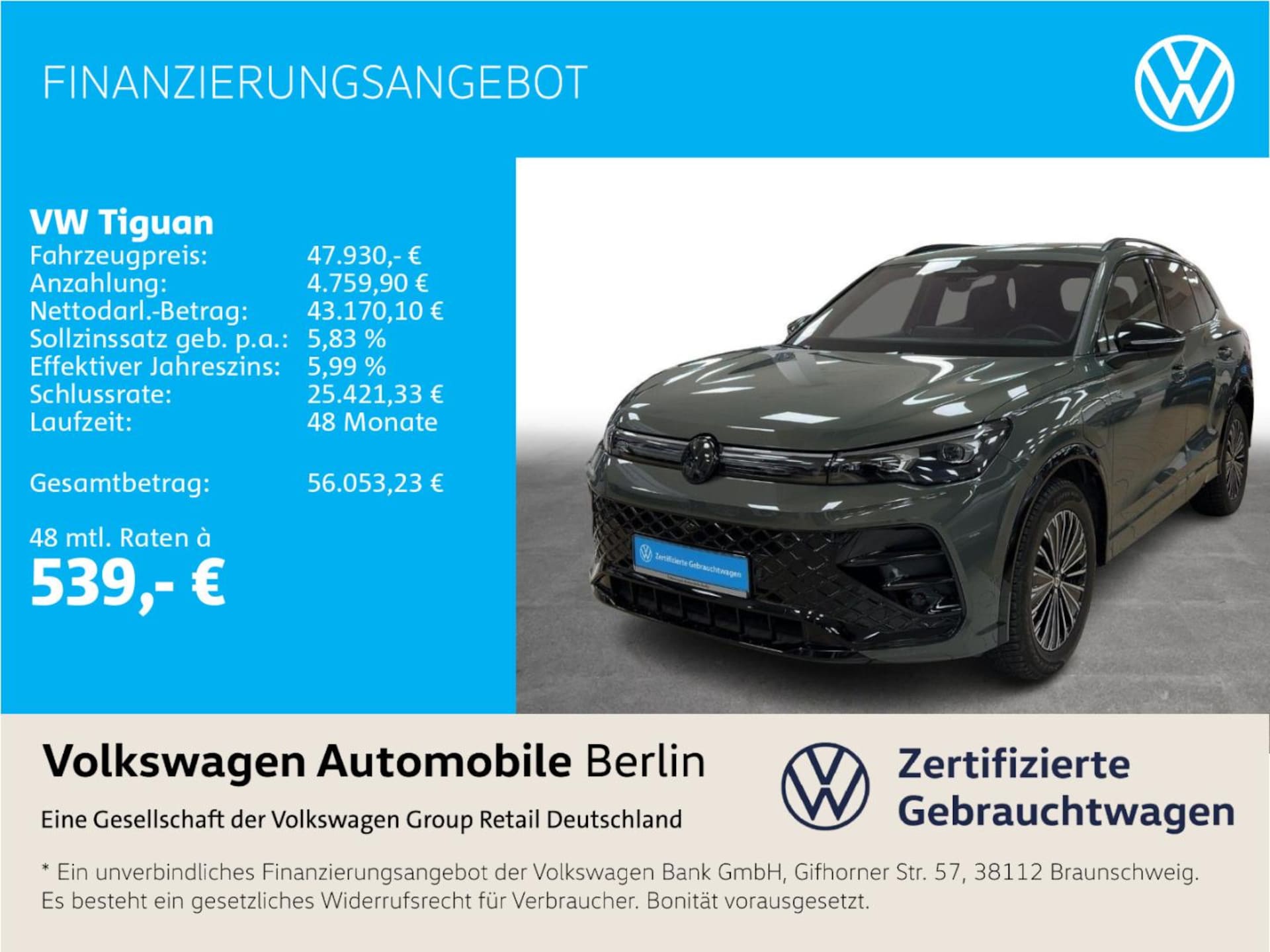 Volkswagen Tiguan R-Line